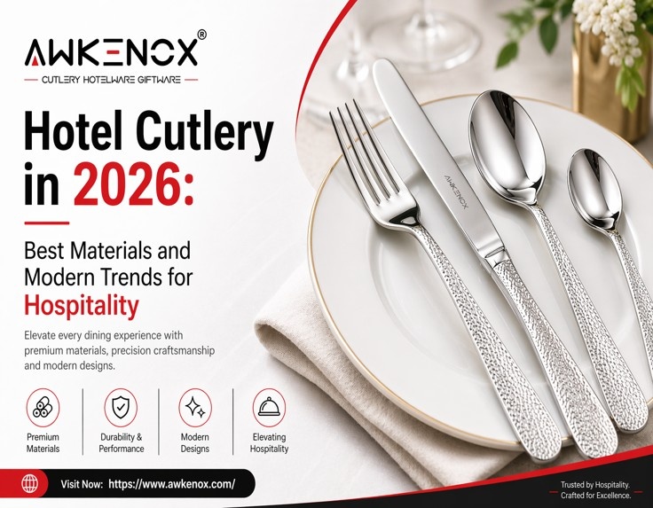 Hotel Cutlery in 2026: Best Materials and Modern Trends for Hospitality