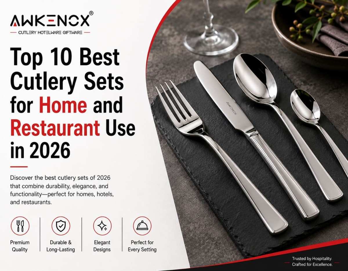 Top 10 Best Cutlery Sets for Home and Restaurant Use in 2026